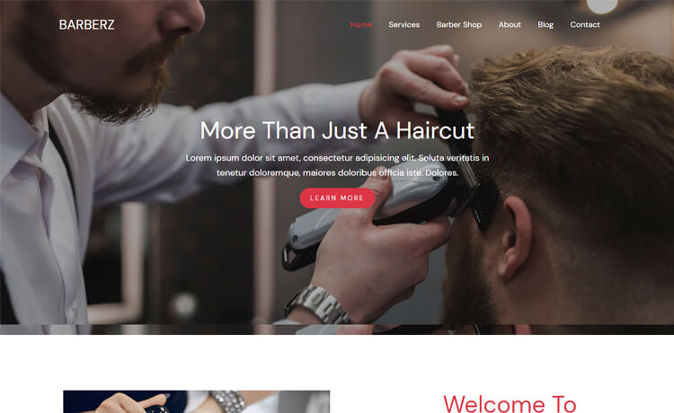 Barberz Template