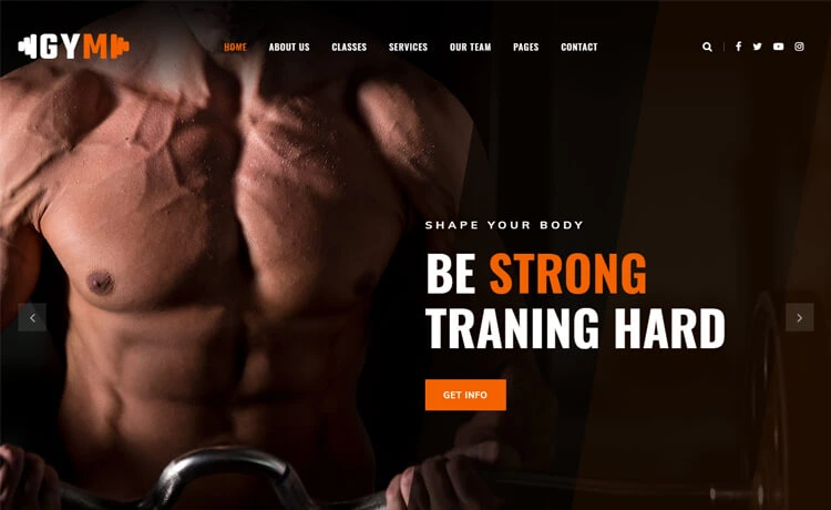 GymLife Template