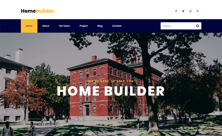 HomeBuilder Template